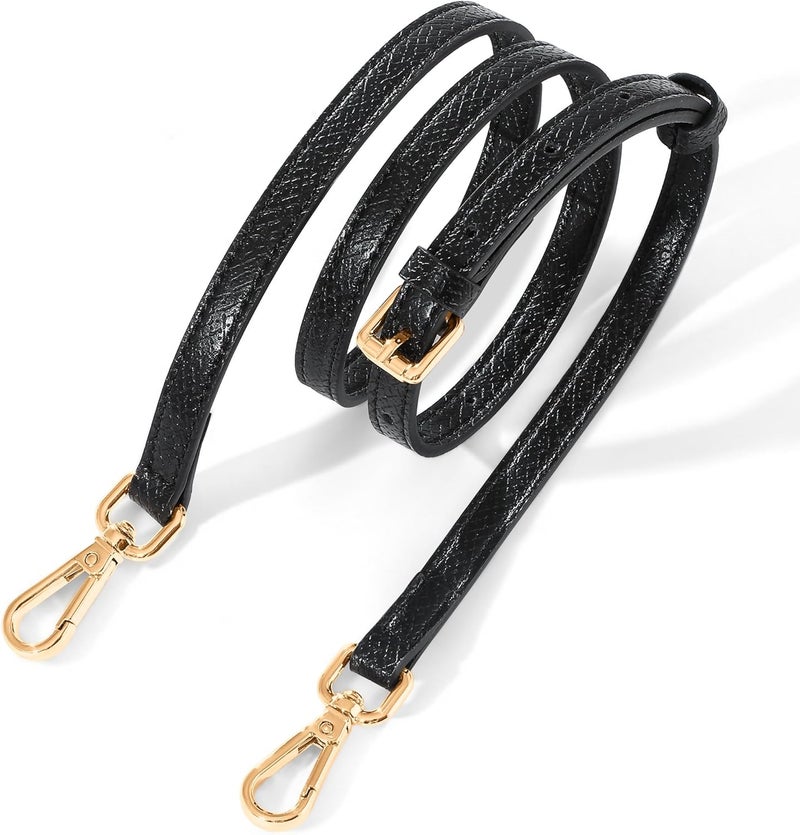 Hamdecro Store Leather Purse Strap, Purse Straps Replacement Crossbody Shoulder Straps for Bags, Adjustable Straps for Handbags - Image 1